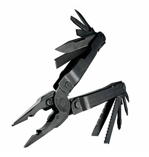 Leatherman Super Tool 300 Black Oxide with MOLLE Sheath - Standard Box