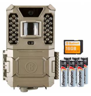 Bushnell Trail Camera 24MP Prime Combo Brown Low Glow Box