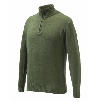 Beretta Dorset Half Zip Sweater Green