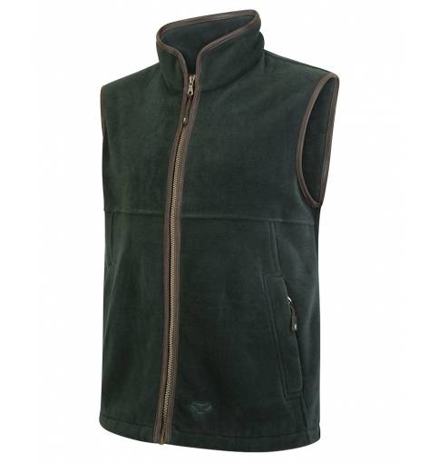 Stenton Technical Fleece Gilet Pine