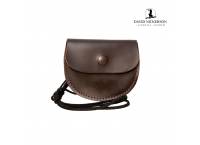 David Nickerson Leather Pellet Pouch with Lanyard