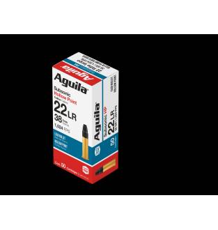AGUILA  22 LR SUBSONIC 38 GRAIN LEAD HOLLOW POINT (Box of 50)