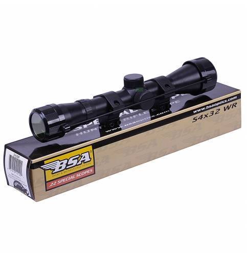 BSA .22 Special 4x32 rifle scope with 11mm / 3'8 mounts