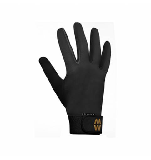 MacWet Long Climatec Sports Gloves - Long Cuff - Black