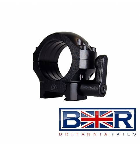 Britannia Rails 30mm QR Picatinny Rings - Medium