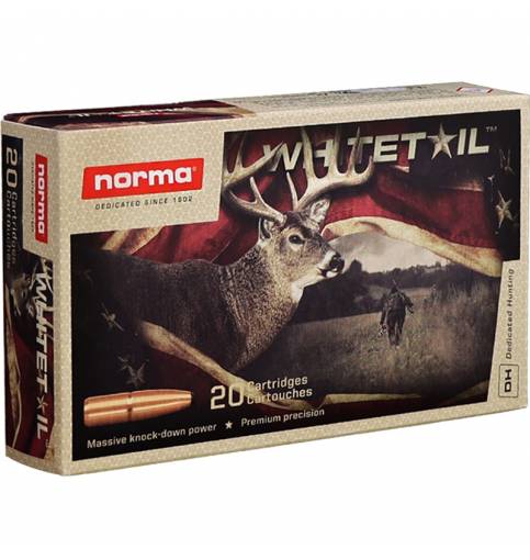 NORMA 6.5 X 55 Whitetail 156gr (Box of 20)