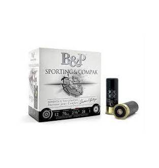 Baschieri & Pellagri (B&P) Sporting & Compak 12GA - 28GR -7.5 Shot - Plastic (Box of 25)
