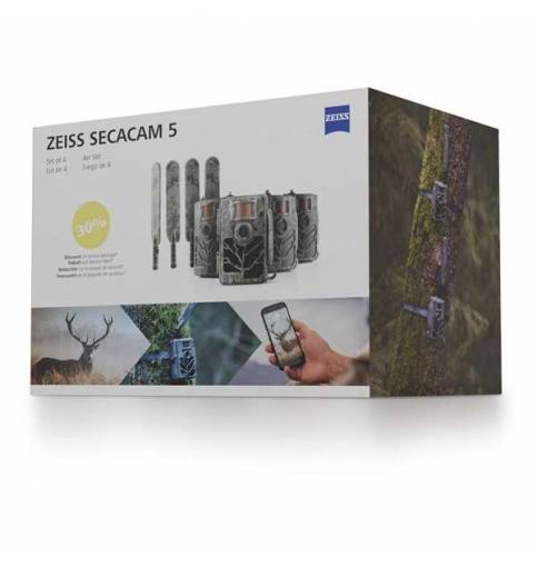 Zeiss Secacam 5 Cellular Trail Cam (4 PACK)