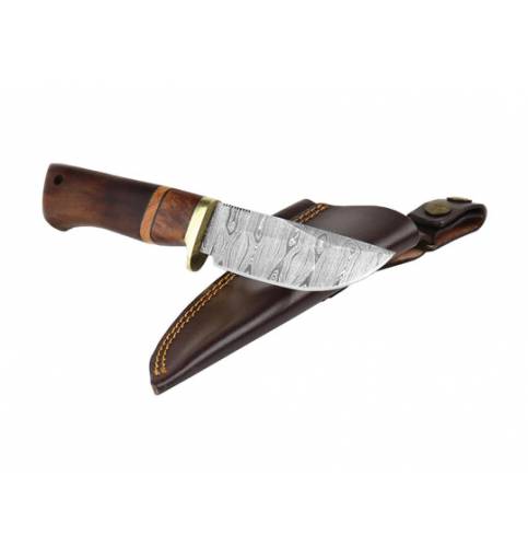 Njord Branda Damascus Hunter Knife