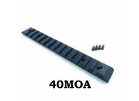 Nieload Tikka T3/T3X picatinny rail - 40MOA