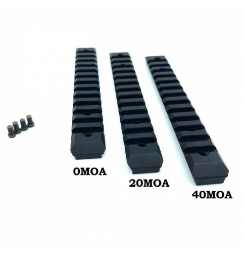 Nieload Tikka T3/T3X picatinny rail - 40MOA