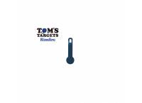 Tom's Targets - Rimfire 1 Inch Gong