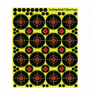 Farm Cottage Brands - 2" adhesive Shoot-N-C Splatter Targets (Pack of 25)