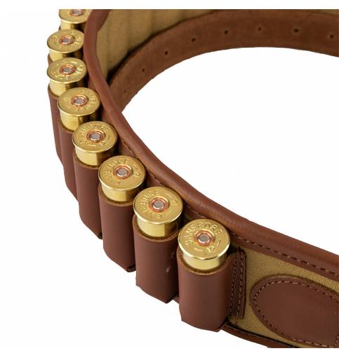Jack Pyke Canvas Cartridge Belt - Fawn (12 Gauge)