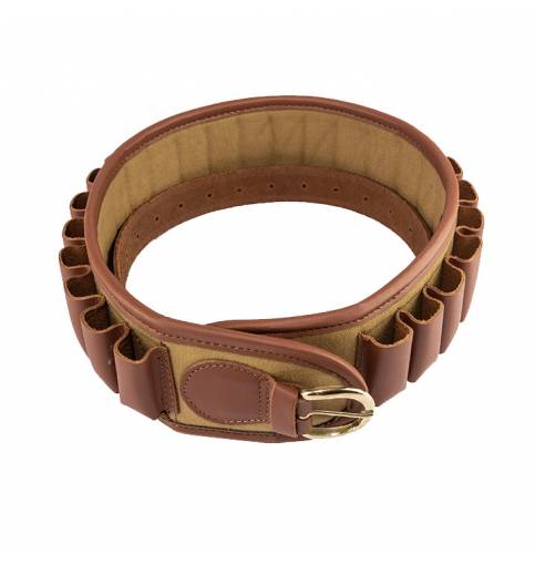 Jack Pyke Canvas Cartridge Belt - Fawn (12 Gauge)