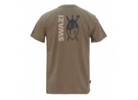 Swazi Reverse Shield T-Shirt - Olive