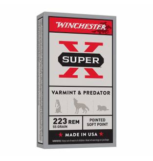 Winchester 223Rem POWER POINT 55gr - Box of 20