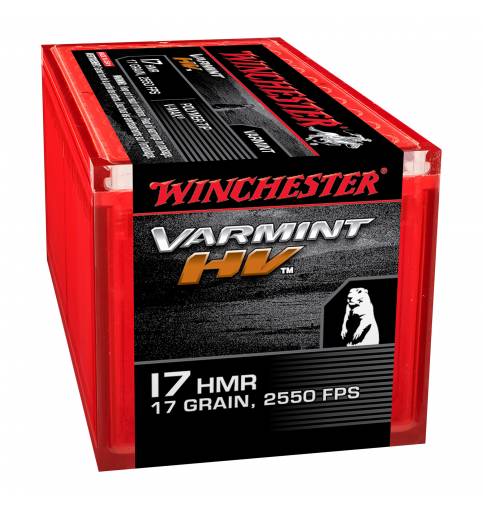Winchester .17HMR Varmint 17gr HV - Box of 50